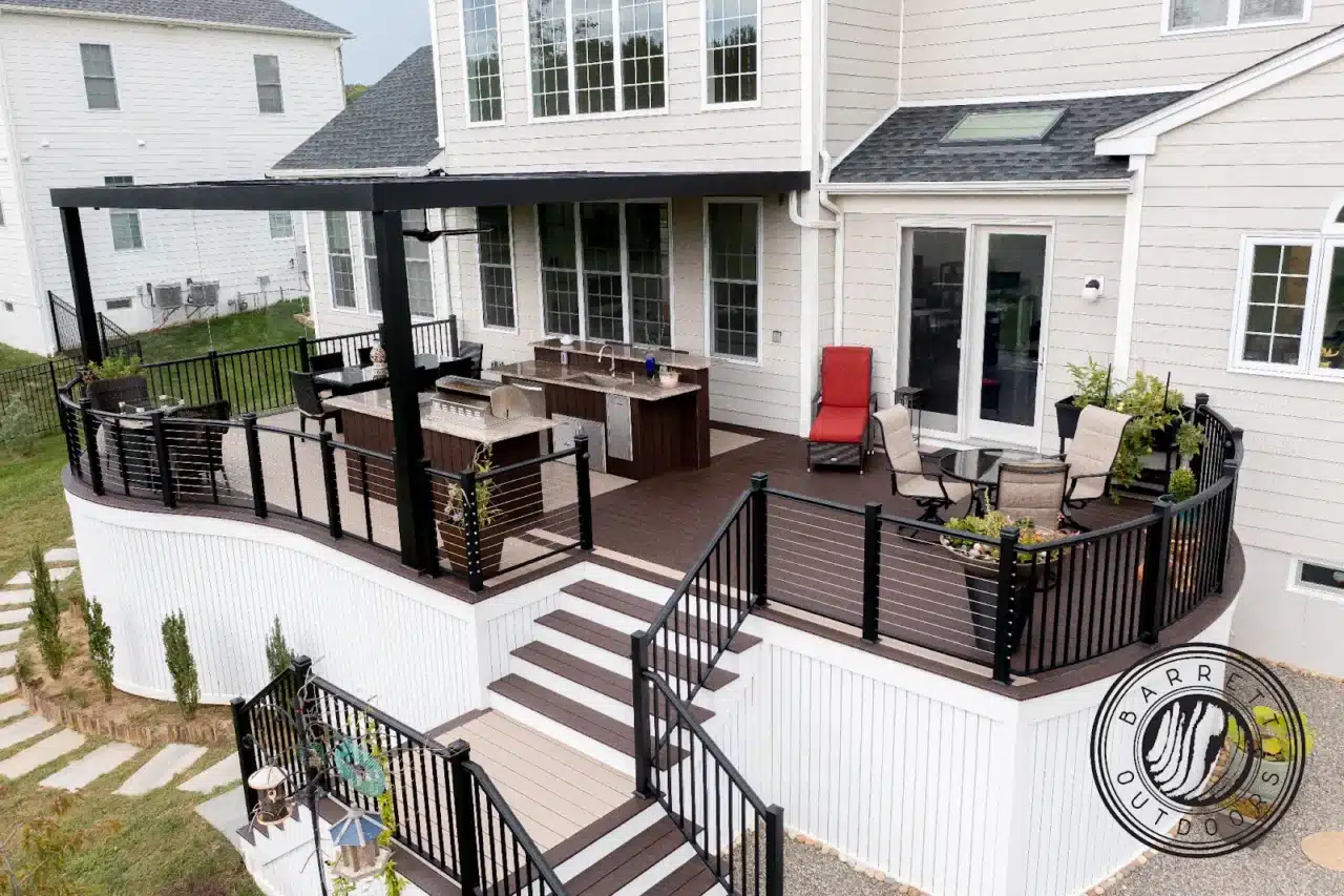 award-winning pergola and deck design