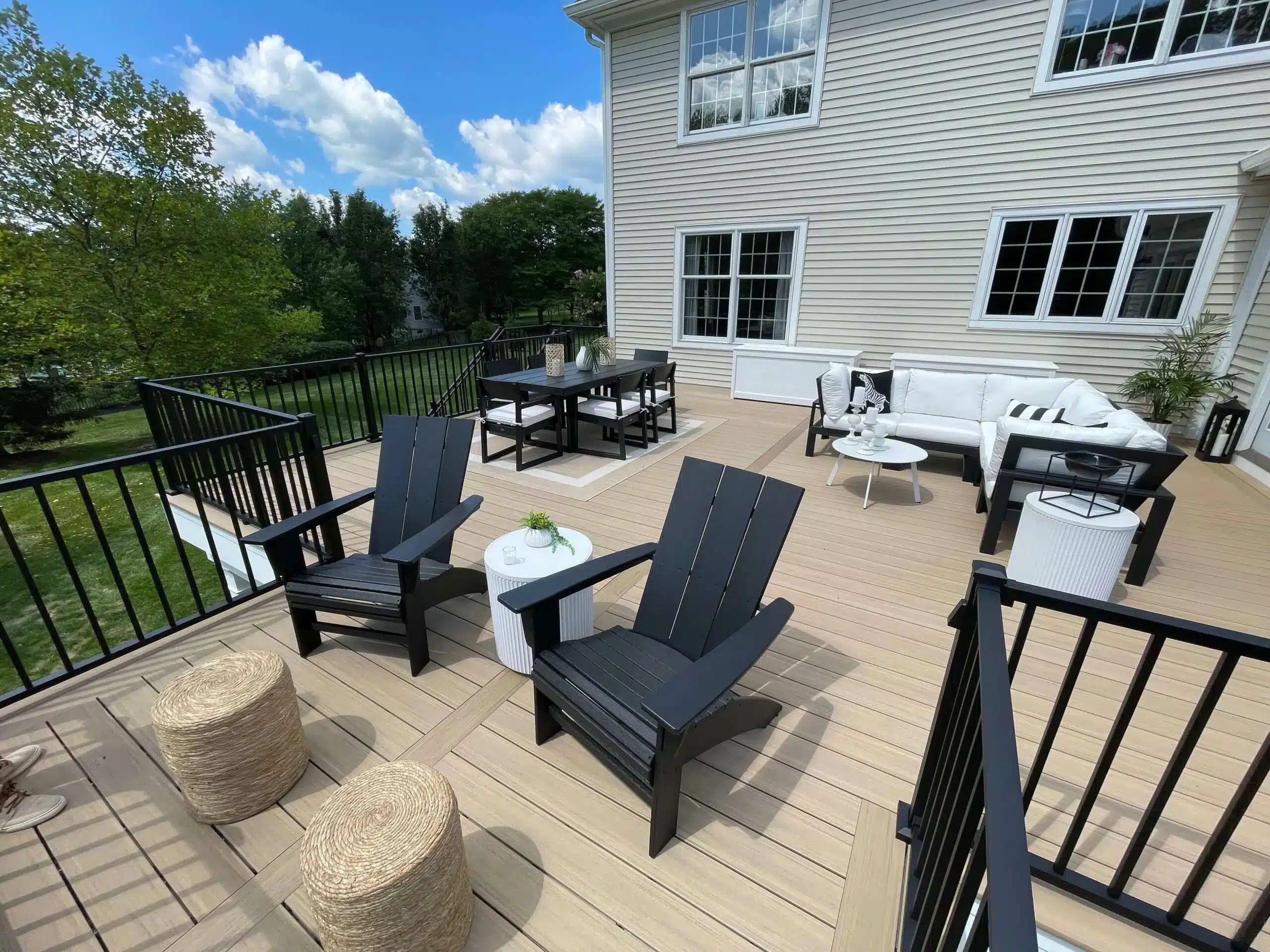 Timbertech decking for winter - Composite Deck Builders in New Jersey